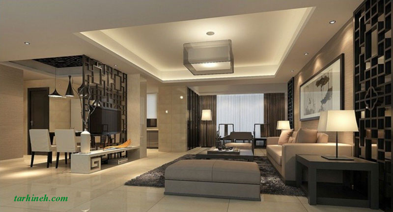 طراحی دکوراسیون داخلی پذیرایی