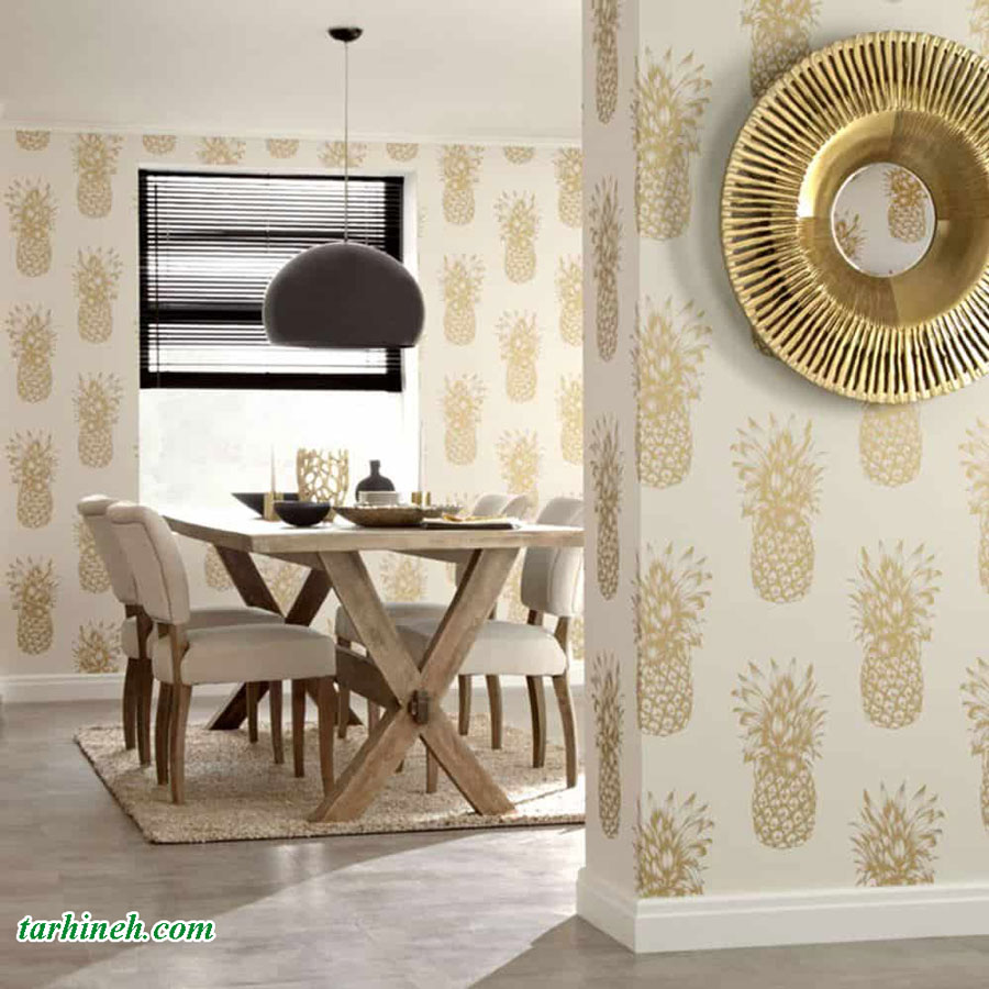 قیمت کاغذ دیواری پذیرایی