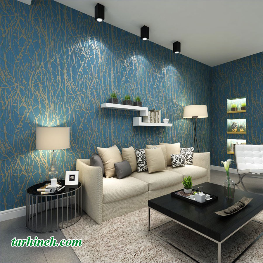 طرح کاغذ دیواری پذیرایی