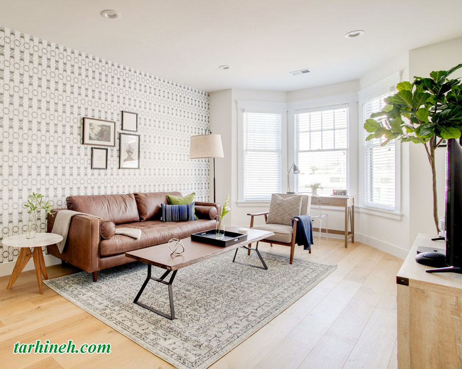 کاغذ دیواری پذیرایی