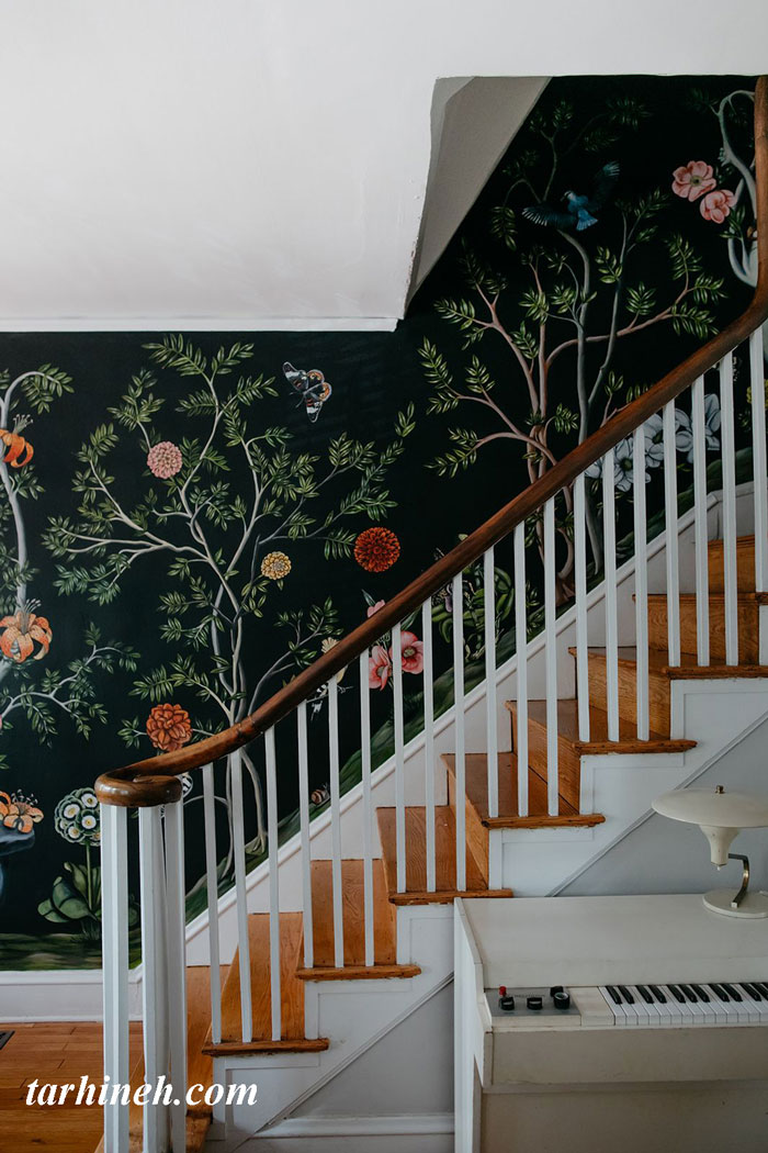 کاغذ مخصوص دیواری راه پله