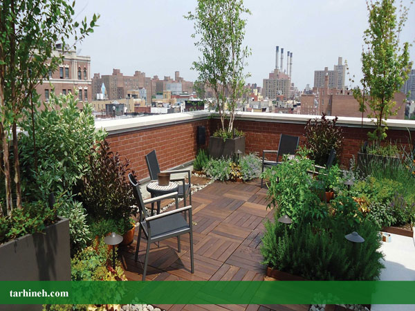 روف گاردن لاکچری