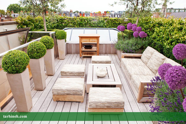 روف گاردن شیک