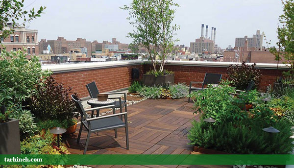 روف گاردن مدرن