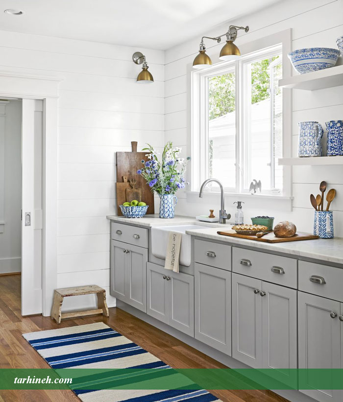 کابینت آشپزخانه سفید