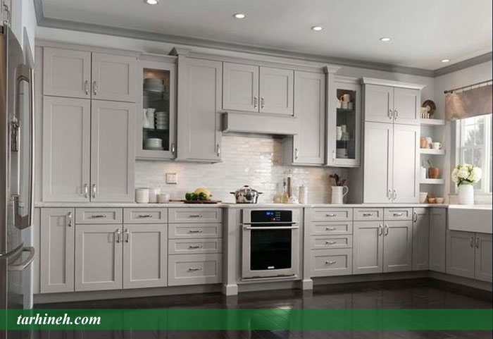 کابینت طرح چوب