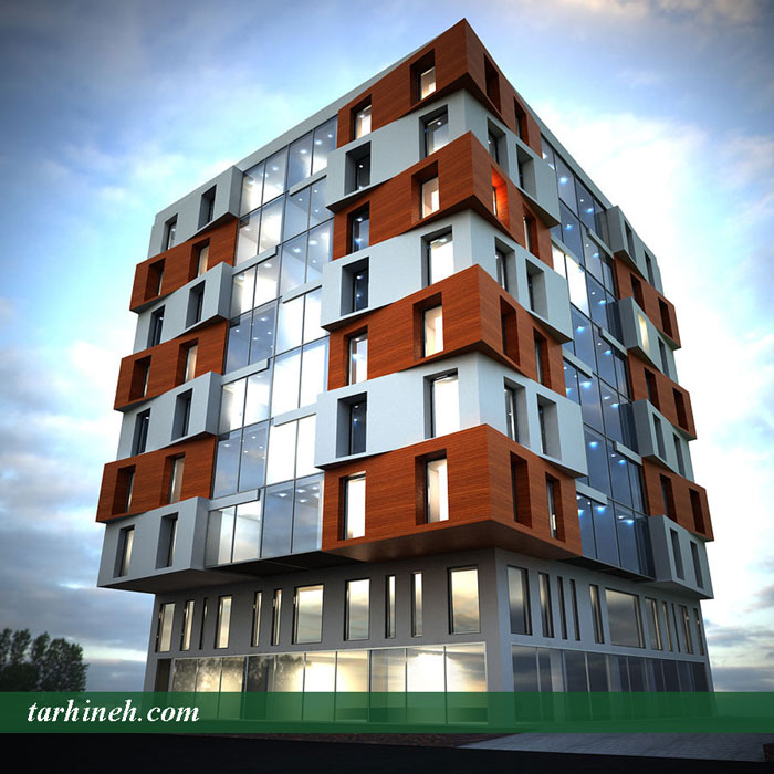 طراحی نمای ساختمان