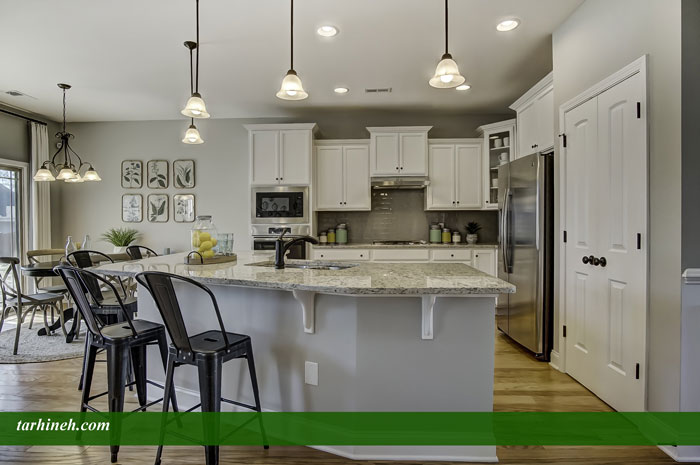 جزیره آشپزخانه لاکچری