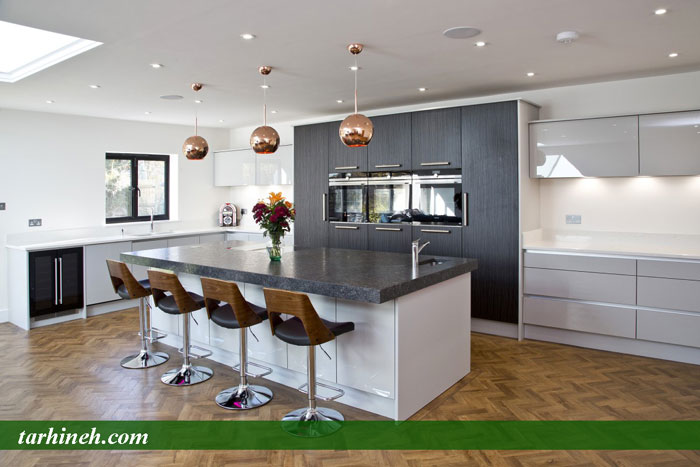 جزیره آشپزخانه لاکچری