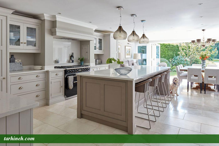 جزیره آشپزخانه لاکچری