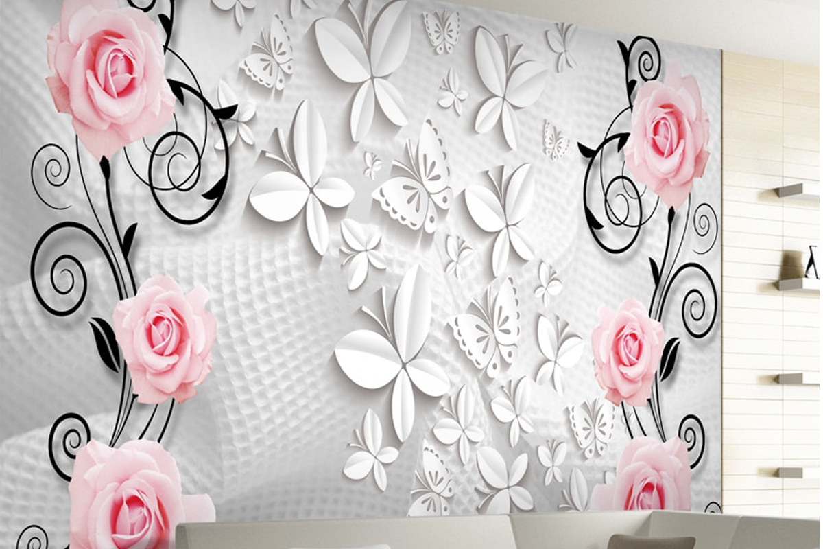 تاثیر نورپردازی روی کاغذ دیواری