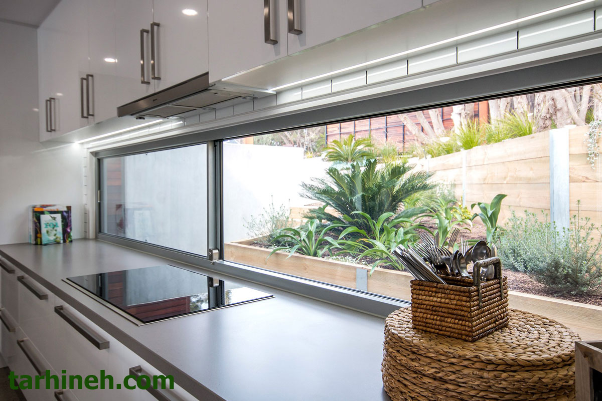 مدل پنجره دوجداره آشپزخانه