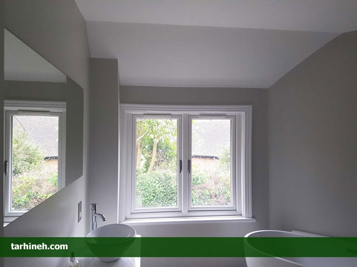 پنجره دوجداره حمام