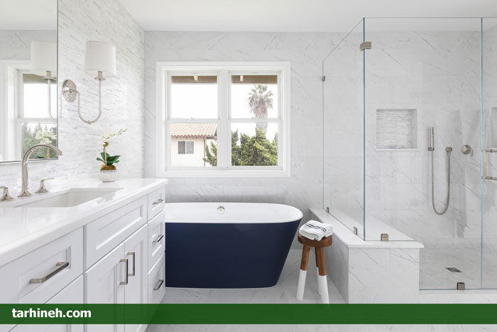 پنجره دوجداره حمام