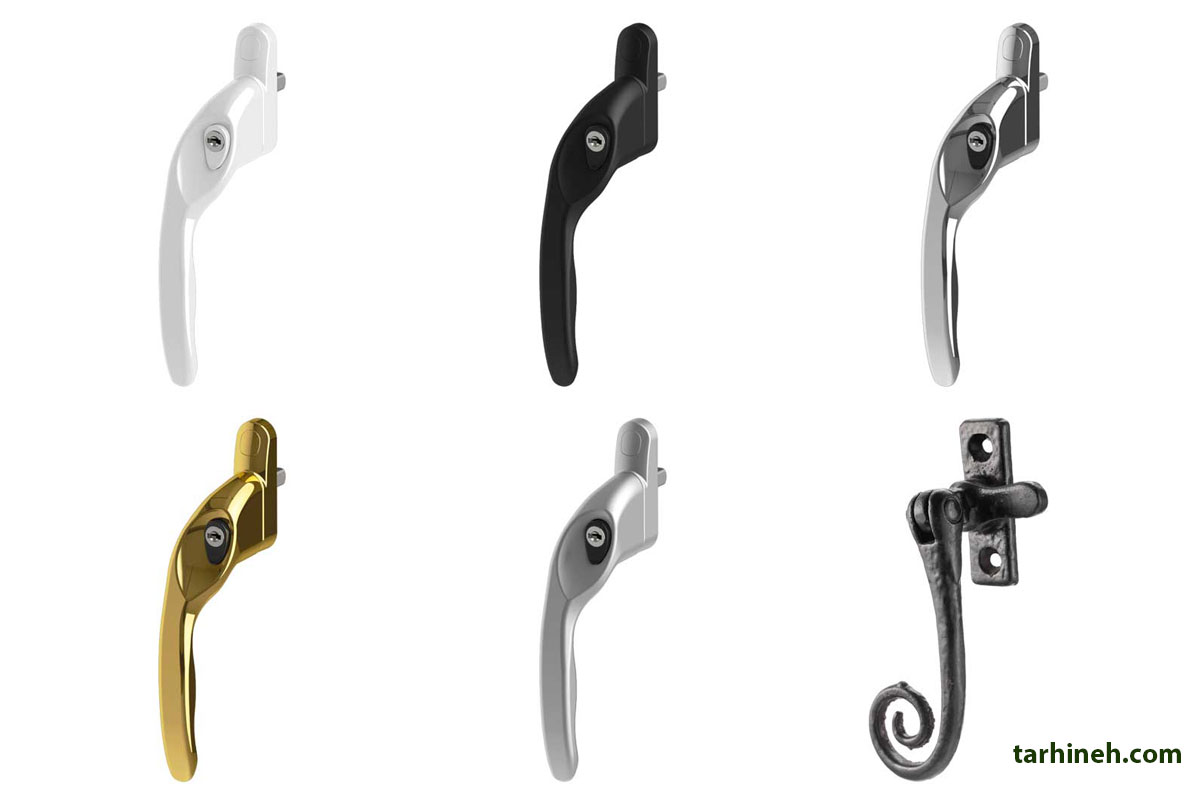 دستگیره پنجره دوجداره 