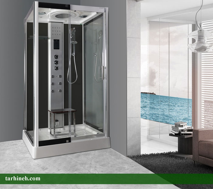 کابین دوش شیشه ای