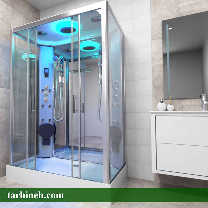 کابین دوش شیشه ای
