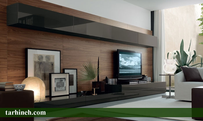 تی وی روم ساده و شیک