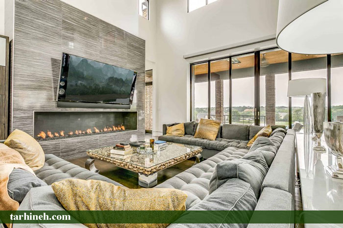 تی وی روم لاکچری