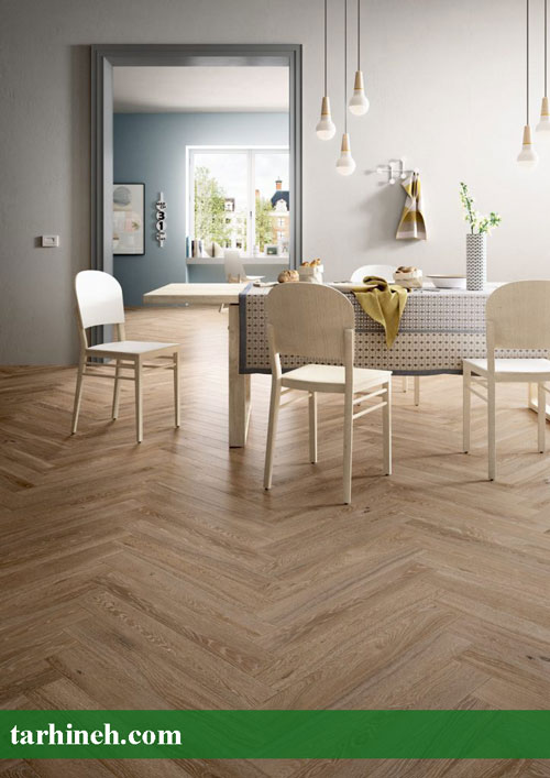 کاشی طرح پارکت