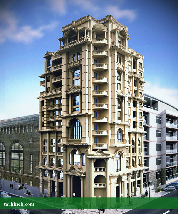 طراحی نمای کلاسیک