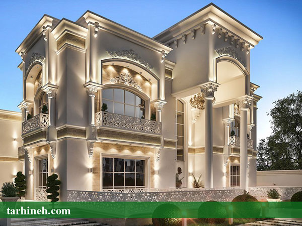 طراحی نمای کلاسیک