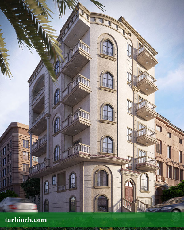 طراحی نمای کلاسیک