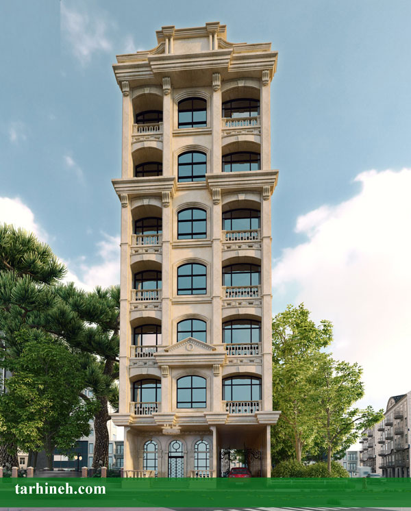 طراحی نمای کلاسیک