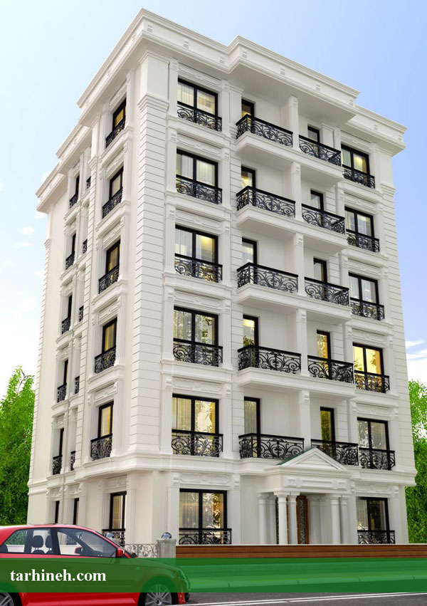 طراحی نمای کلاسیک