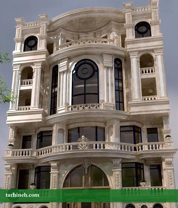 طراحی نمای کلاسیک