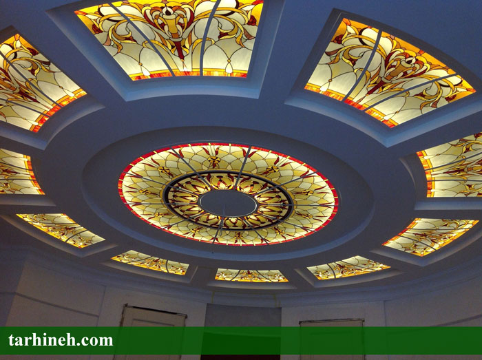 سقف کاذب شیشه ای