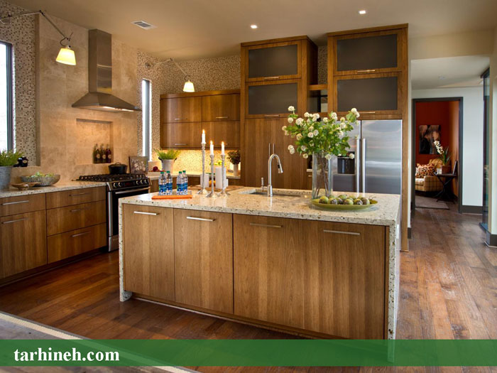 کابینت چوبی مدرن