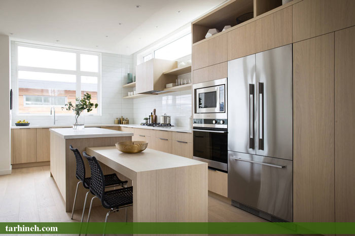 قیمت کابینت روکش چوب