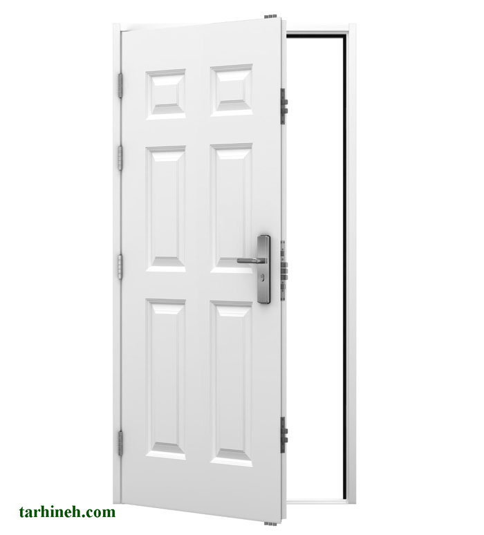 درب ضد سرقت سفید ارزان