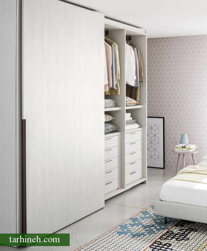 کمد دیواری ریلی جدید