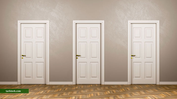 درب اتاق خواب جدید